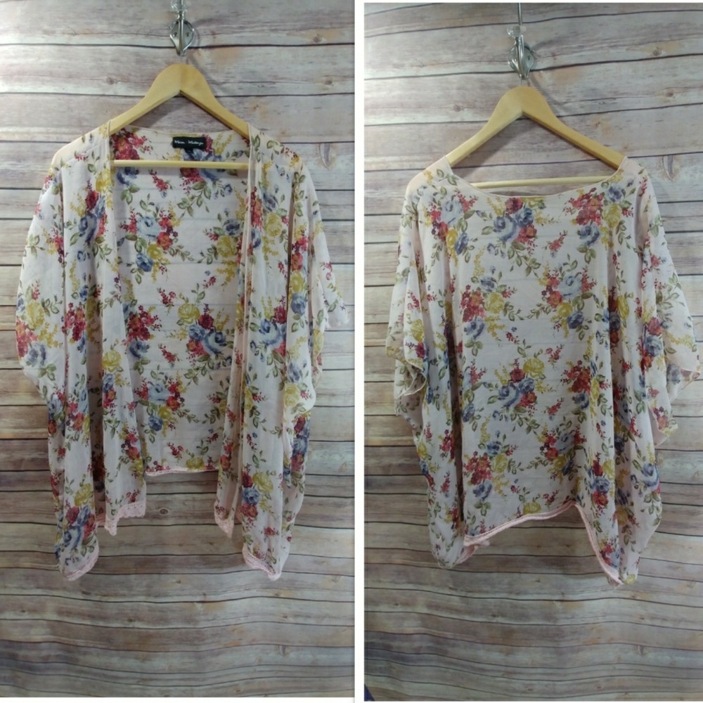 Mason 💜 Floral Kimono